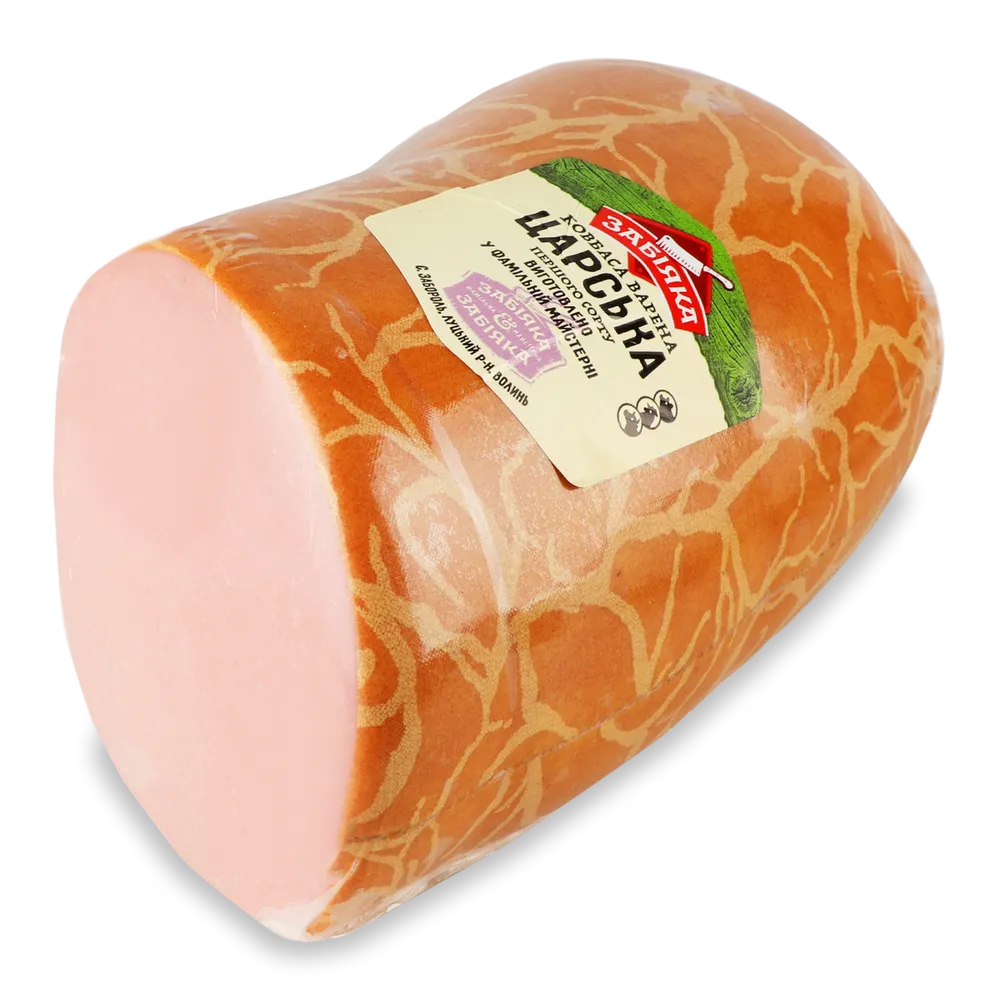 Ковбаса «Забіяка» «Царська» 1-й ґатунок, синюга